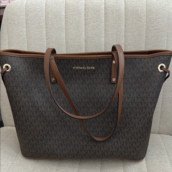 Michael Kors Brown Tote Bag - Picture 1 of 5